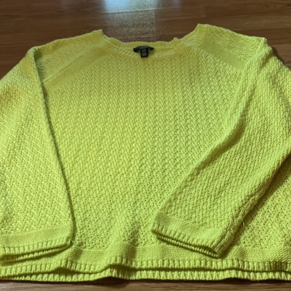 JONES NEW YORK Women’s Limeaid.Knit Sweater Size S 100% Acrylic Preowned